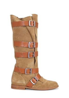Steve Madden Indio Boot in Taupe. Size 10. Also in 6, 6.5, 7, 7.5, 8, 8.5, 9, 9.5.
