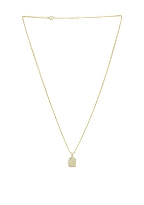 Serge de Nimes Guardian Necklace in Metallic Gold.