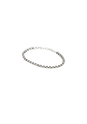 Serge de Nimes Maille Bracelet in Metallic Silver.