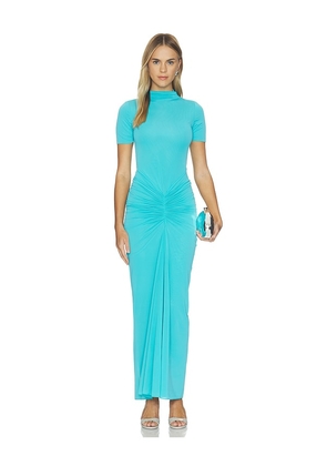 Ronny Kobo Enid Dress in Blue. Size L. Also in M, S, XS.