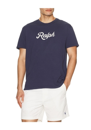 Polo Ralph Lauren Ralph Logo T-shirt in Navy. Size L. Also in S, M, XL/1X, XXL/2X.