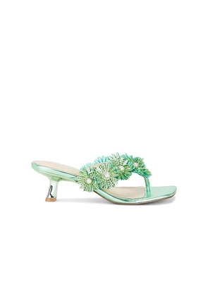 Steve Madden x Betsey Johnson Lesli Sandal in Green. Size 10. Also in 6, 6.5, 7, 7.5, 8, 8.5, 9, 9.5.
