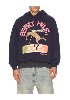 Stay Cool x REVOLVE Rodeo Hoodie in Navy. Size L. Also in S, M, XL/1X.