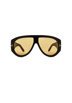 TOM FORD Bronson Acetate Sunglasses in Black.