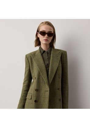 Ramona Windowpane Tweed Jacket