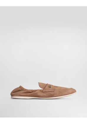 Dolce & Gabbana Pantofola - Man Driver Shoes And Loafers Brown 45