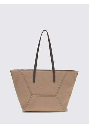 BRUNELLO CUCINELLI Tote Bag Woman color Camel