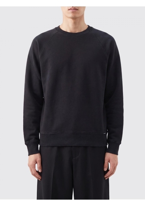 TOM FORD Relaxed Fit Cotton Crewneck Sweatshirt with Dropped Shoulders