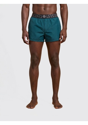 VERSACE Swimsuit Men color Green