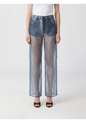 HAIKURE Winona Wide-Leg Silk Organza Trousers