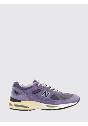 NEW BALANCE Multicolour Made in UK 991v2 Suede and Mesh Trainers