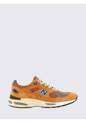 NEW BALANCE Multicolour Made in UK 991v2 Suede and Mesh Trainers