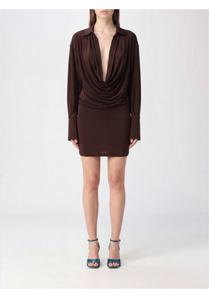 THE ANDAMANE Dress Woman color Brown
