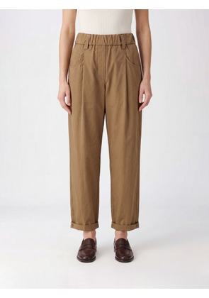 BRUNELLO CUCINELLI Pants Woman color Beige
