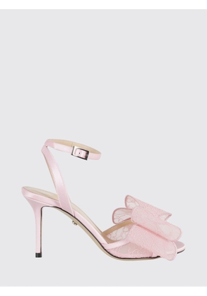 MACH & MACH Heeled Sandal Woman color Pink