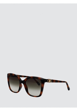 FERRAGAMO Cat-Eye Acetate Sunglasses with Gancini Detail