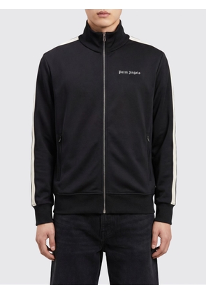 PALM ANGELS High Neck Technical Fabric Track Jacket with Logo