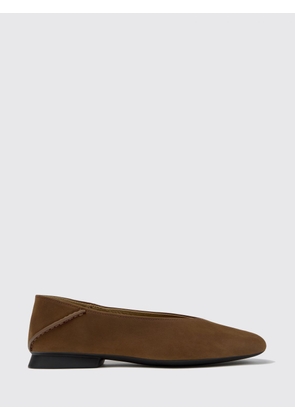 CAMPER Casi Myra Suede Ballet Flats with OrthoLite Insole and Round Toe