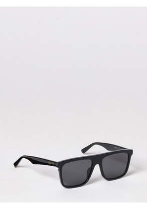 GUCCI Rectangular Sunglasses in Recycled Acetate with Logo