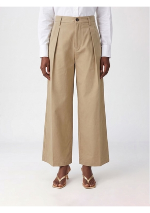TELA Pants Woman color Beige