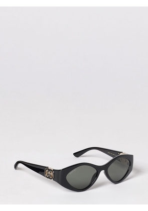 GUCCI Rounded Acetate Sunglasses with GG Monogram