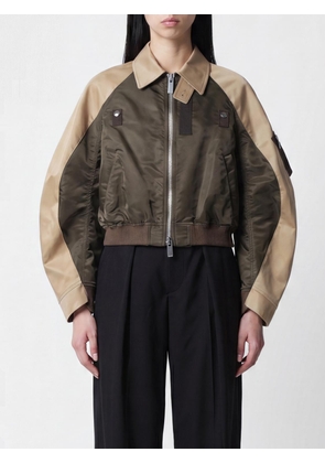 SACAI Jacket Woman color Kaki