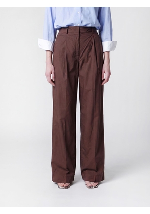 TheLatest High-Waisted Wide-Leg Cotton Trousers with Slant Pockets