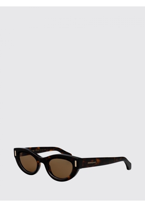 FERRAGAMO Sunglasses Woman color Brown