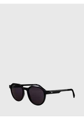 LACOSTE Tortoiseshell Acetate Aviator Sunglasses with Monogram Logo