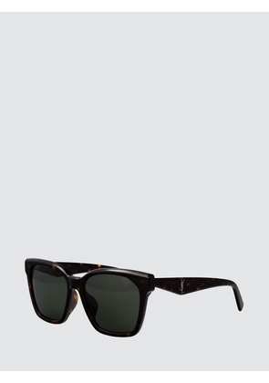 SAINT LAURENT Sunglasses Woman color Brown
