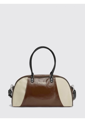 WALES BONNER Y-3 x Bicolour Lizard-Print Leather Bowling Bag