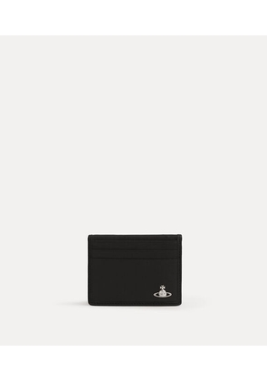 Vivienne Westwood Man. Card Holder Supple Leather Black One Size Men