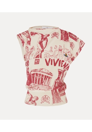 Vivienne Westwood Justine Top Cashmere / Cotton Dove-white S Women