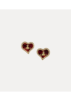 Vivienne Westwood Petra Earrings Gold-copper-red-mop-honey-crystal Gold-copper-red-mop-honey-crystal Women