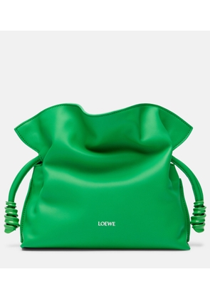Loewe Flamenco Coil Mini leather clutch