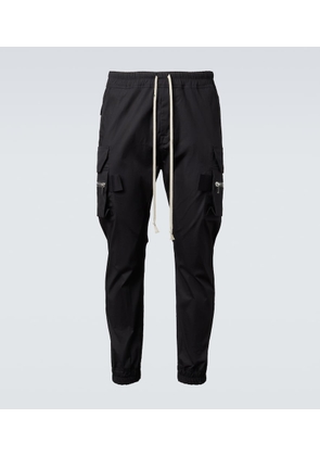 Rick Owens Mastodon cotton-blend poplin cargo pants