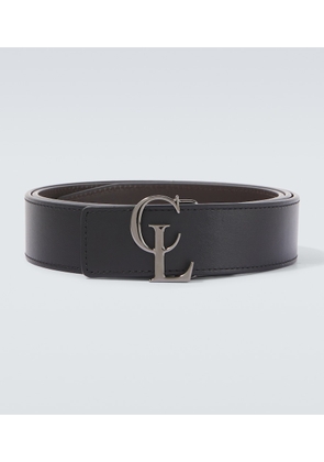 Christian Louboutin CL reversible leather belt
