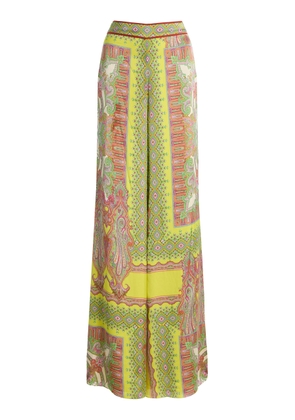 Alexis Triest Twill Wide-Leg Pants - Moda Operandi