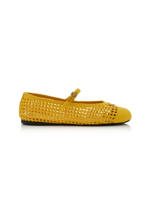 Prada Crocheted Ballet Flats - Moda Operandi
