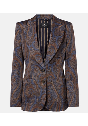 Etro Paisley jacquard blazer