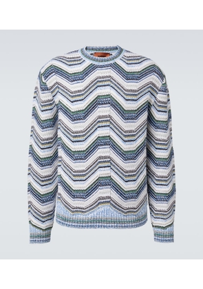 Missoni Wave wool and cotton-blend sweater