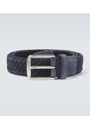 Tod's Braided suede belt