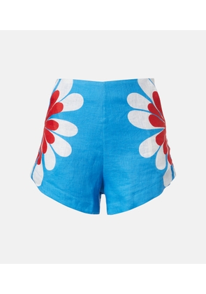 Cala de la Cruz Bahamas linen shorts