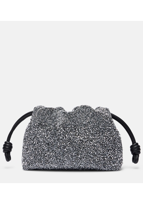 Loewe Flamenco Mini beaded clutch