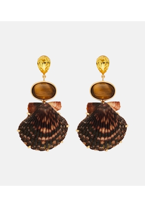 Jennifer Behr Augustine crystal-embellished drop earrings