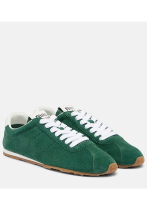 Miu Miu Plume suede sneakers