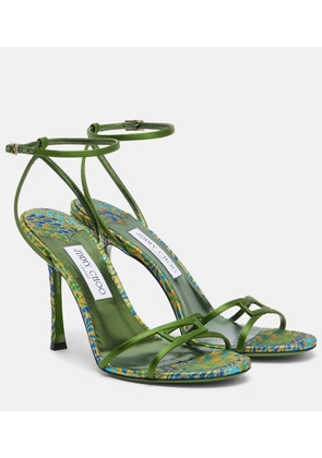 Jimmy Choo 1998 Leo satin sandals