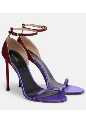 Tom Ford Vertigo satin sandals