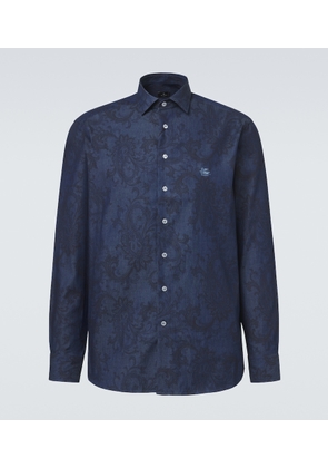 Etro Paisley denim shirt