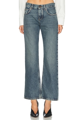 Balenciaga Regular Fit Straight Leg in Dirty Vintage Blue - Blue. Size 27 (also in ).